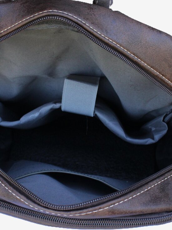 Brand New! Laptop Backpack. Cotton Road. Durable PU Leather multi pocket